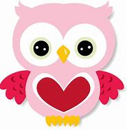 Image result for Valentine Owl Clip Art