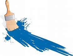 Image result for Blue Paint Brush Clip Art