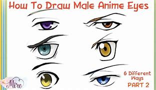 Image result for Anime Man Eyes