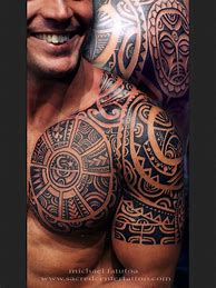 Image result for Maori Chest Tattoo Designs