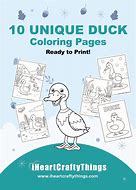 Image result for How to Create Coloring Pages with a Duck