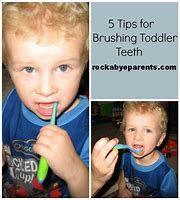 Image result for Step by Step Brushing Teeth for Kids