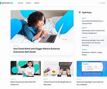 Image result for Blog Page Examples