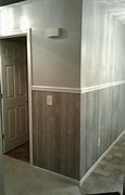 Image result for Half Wall Wood Paneling Ideas