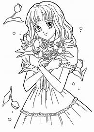 Image result for Kid-Appropriate Anime Coloring Pages