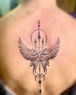 Image result for Angel Wings Abstract Tattoo