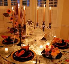 Image result for Elegant Halloween Table Decorations