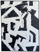 Image result for Black White Abstract Painting