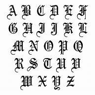 Image result for Free Printable Old English Font