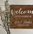 Image result for Wooden Wedding Signs Cheap