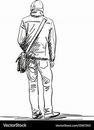 Image result for Drawing of Back of Person