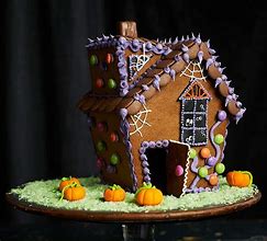 Image result for Halloween Gingerbread House