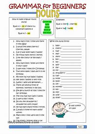 Image result for Free Grammar Worksheets for Kids