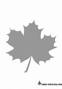 Image result for Maple Leaf Template