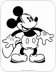 Image result for Old School Mickey Mouse Coloring Pages