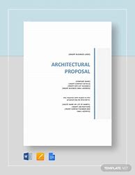 Image result for Architectural Proposal Template