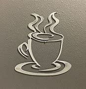 Image result for Coffee Cup Metal Wall Art