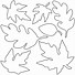 Image result for Oak Leaf Outline