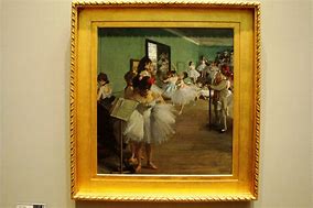 Image result for Edgar Degas Dancing Class