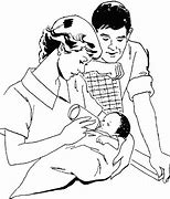 Image result for Siluetas De Familia Para Colorear