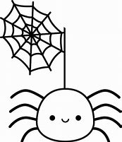 Image result for Cute Spider Outline