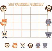 Image result for Sticker Chart