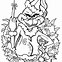 Image result for Grinch Face Coloring Page