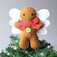 Image result for Gingerbread Man Tree Topper