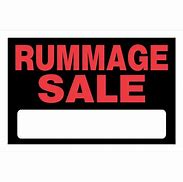 Image result for Rummage Sale Signs Printable Free