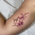 Image result for Watercolor Japanese Cherry Blossom Tattoos