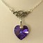 Image result for Heart Necklace Light-Up Purple