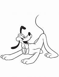 Image result for Pluto the Dog Coloring Pages