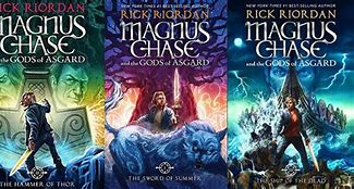 Image result for Magnus Chase Book 1 Back