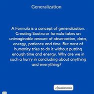 Image result for Making Generalization Worksheet