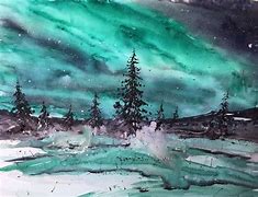 Image result for Abstract Watercolor Landscape Paintings