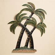 Image result for Metal Palm Tree Wall Hanging