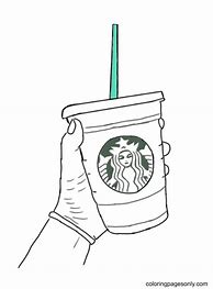 Image result for Cute Starbucks Cup Coloring Pages