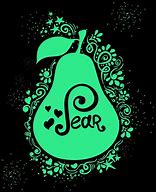 Image result for Pear Silhouette