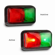 Image result for Wall Mount Red and Green Light LED