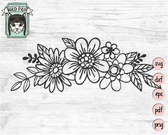 Image result for Flower Border SVG Files Free