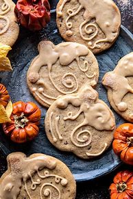 Image result for Pumpkin Cookies with Maple Frosting