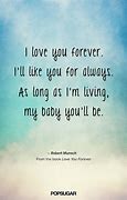 Image result for Love You Forever Quotes