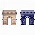 Image result for Arc De Triomphe Cartoon