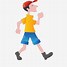 Image result for Cartoon Boy Walking