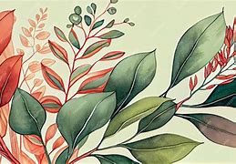 Image result for Futuristic Style Background with Watercolor Leaves