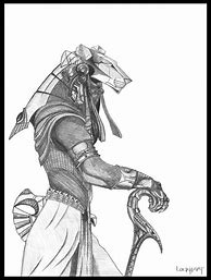 Image result for Anubis God Art