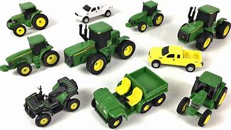 Image result for John Deere Toy Tractor Sets