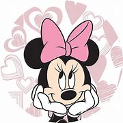 Image result for Minnie Mouse in Pink Inflated Head