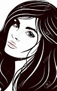 Image result for Beautiful Woman Face Cartoon