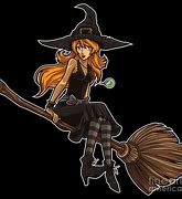 Image result for Cute Witch On Broom